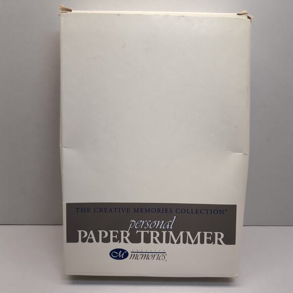 Creative Memories Personal Paper Trimmer Cutter Photo Cropper 7" Guillotine NOS - Picture 1 of 10